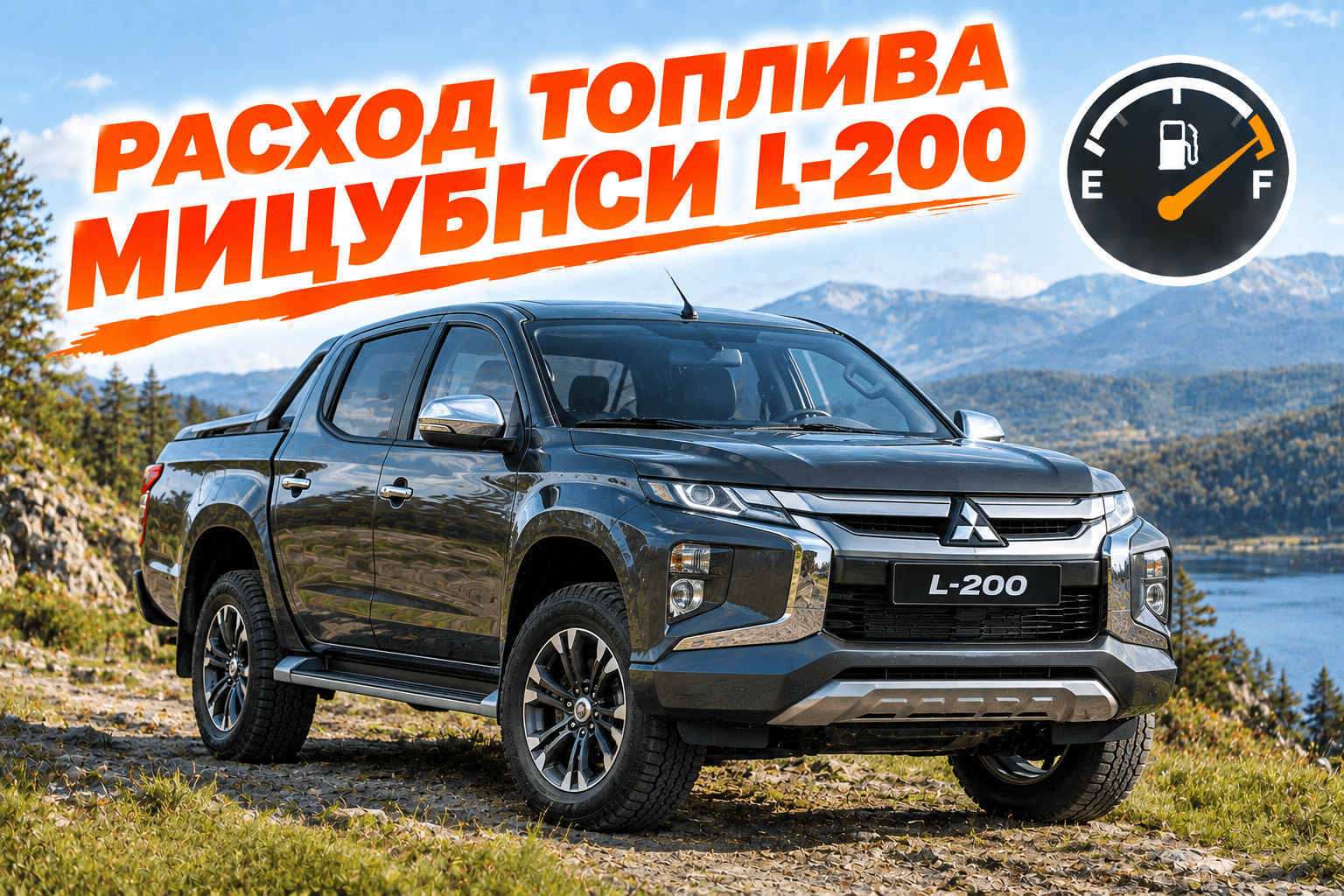 Расход топлива Митсубиси Л200