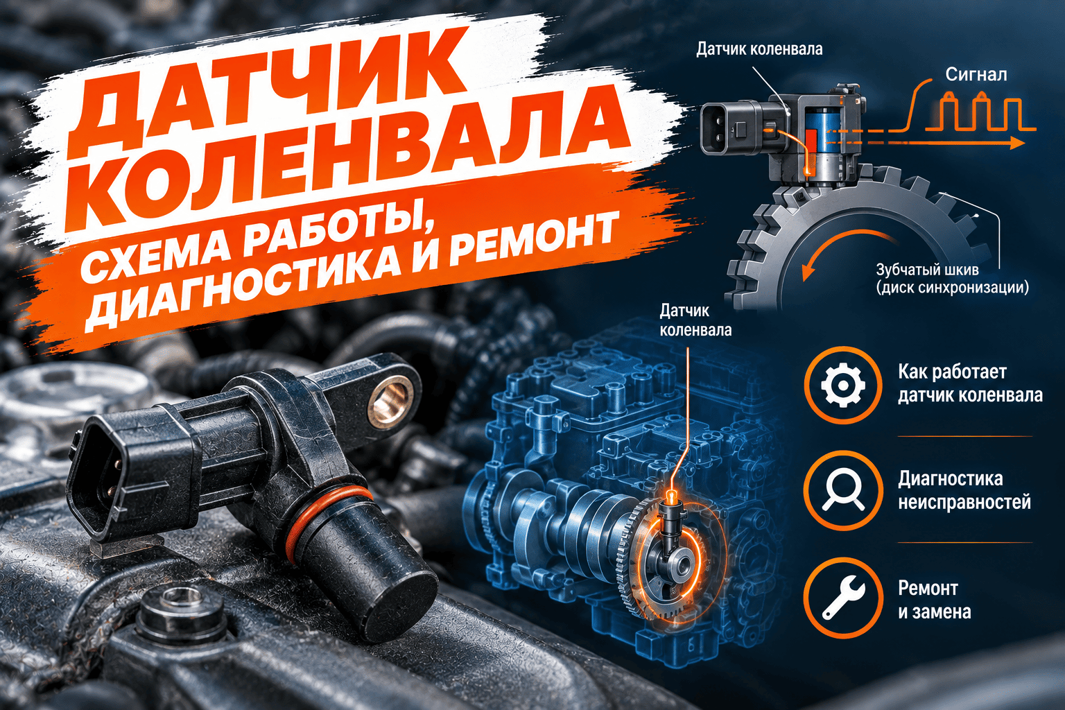 Датчик коленвала